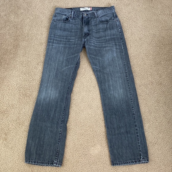 Levi’s 505 Mens grey jeans size 34 - Picture 3 of 4